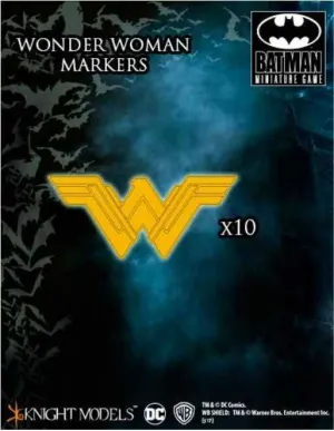 DC UNIVERSE MINIATURE GAME: WONDER WOMAN MARKERS                           