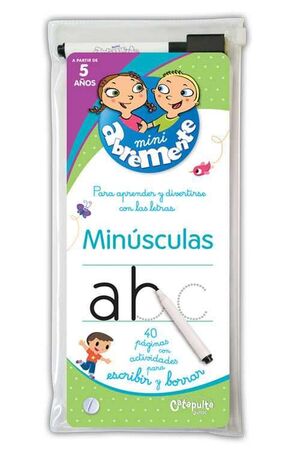 ABREMENTE PARA ESCRIBIR Y BORRAR MINUSCULAS
