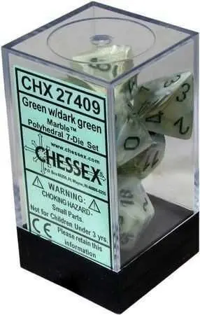 DADO MARBLE GREEN / DARK GREEN