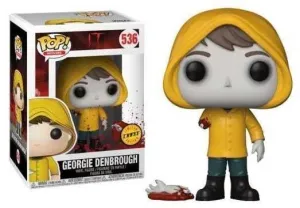 IT FIGURA 9 CM GEORGIE DENBROUGH VINYL POP! FUNKO 536 CHASE EDITION        