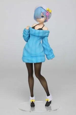 RE:ZERO ESTATUA PVC 23CM REM KNIT DRESS VERSION                            