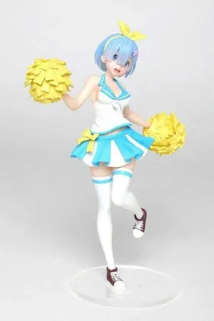 RE:ZERO ESTATUA PVC 23CM REM CHEERLEADER VERSION                           