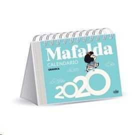 CALENDARIO 2020 MAFALDA ANILLAS MESA AZUL                                  