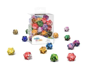 OAKIE DOAKIE DADOS SPINDOWN D20 RETAIL PACK 22 MM  MIXED