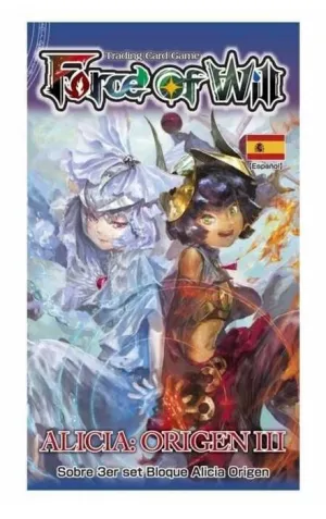 FORCE OF WILL ALICIA: ORIGEN III SOBRE (CASTELLANO)