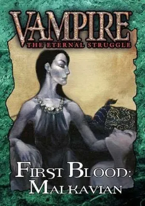 VAMPIRE THE ETERNAL STRUGGLE FIRST BLOOD: MALKAVIAN - CASTELLANO           