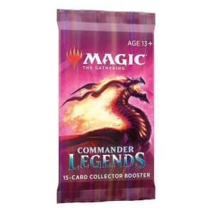 MAGIC - COMMANDER LEGENDS SOBRE COLLECTOR INGLES                           
