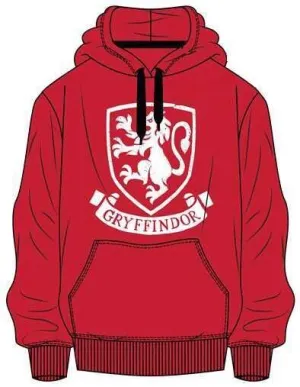 HARRY POTTER SUDADERA ROJA CON CAPUCHA LOGO GRYFFINDOR XXL                 