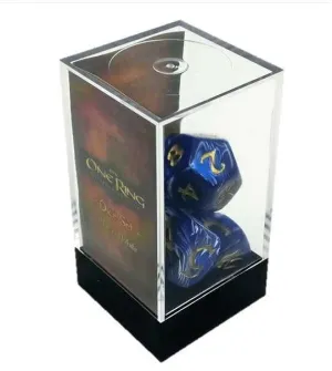 EL ANILLO UNICO JDR DADOS BLUE EL ANILLO UNICO JDR DADOS BLUE