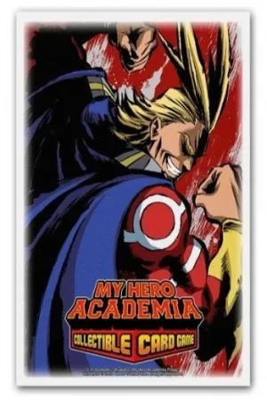 FUNDAS STANDARD ART SLEEVES MATTE MY HERO ACADEMIA - ALL MIGHT FLEX DRAGON SHIELD - PAQUETE DE 100