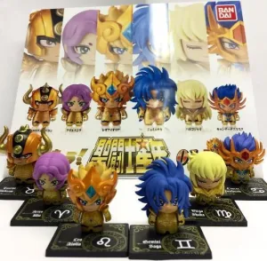 CABALLEROS DEL ZODIACO GASHAPON SAINT SEIYA 01