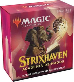 MAGIC - STRIXHAVEN PACK DE PRESENTACIÓN SAPIÉNTIUM + 3 BOOSTER