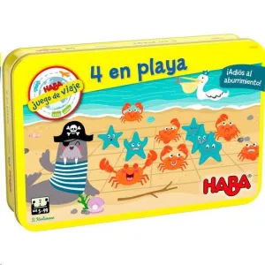 4 EN PLAYA (JUEGO DE VIAJE)