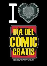 SALDO - CAMISETA OFICIAL DIA DEL COMIC GRATIS ESPAÑOL T-M