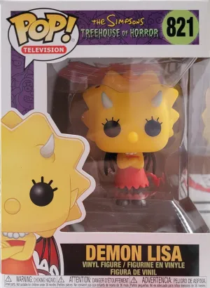 SALDO - LOS SIMPSON FIG 9CM POP DEMON LISA