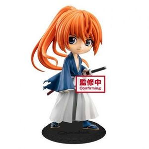 SALDO - RUROUNI KENSHIN MINI FIGURA 14CM Q-POSKET BATTOUSAI HIMURA VER.A