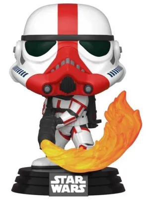 SALDO - STAR WARS THE MANDALORIAN FIG 9CM POP INCINERATOR STORMTROOPER