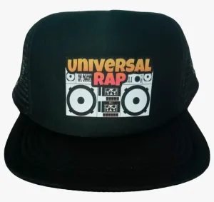 UNIVERSAL RAP GORRA NEGRA UNIVERSAL RAP GORRA NEGRA