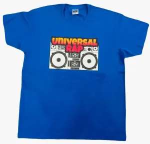 UNIVERSAL RAP CAMISETA AZUL TALLA L UNIVERSAL RAP CAMISETA AZUL TALLA L