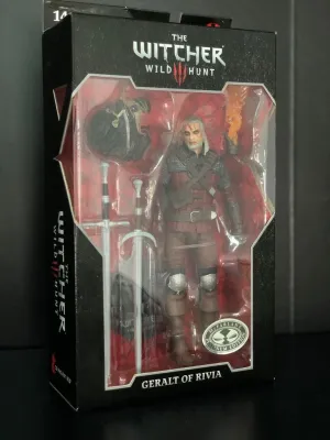 THE WITCHER 3: WILD HUNT FIGURA 18 CM GERALT OF RIVIA (PLATINUM EDITION)