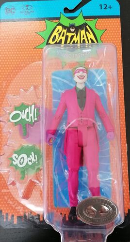 BATMAN 66 FIGURA 15 CM THE JOKER DC RETRO PLATINUM EDITION