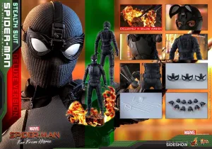 SPIDERMAN LEJOS DE CASA FIG MOVIE MASTERPIECE 1/6 SPIDER-MAN (STEALTH SUIT) DELUXE VERSION 29 CM