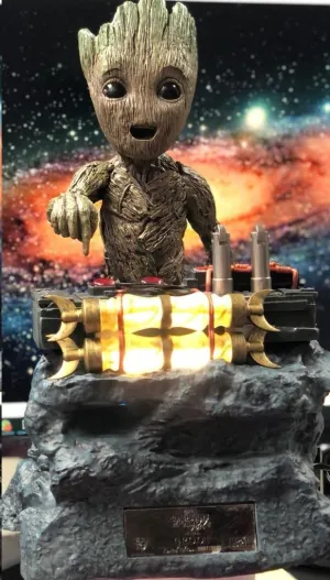 SALDO - GUARDIANES DE LA GALAXIA FIG 32 CM 1/1  BABY GROOT