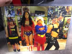 POSTER THE BIG BANG THEORY LIGA DE LA JUSTICIA