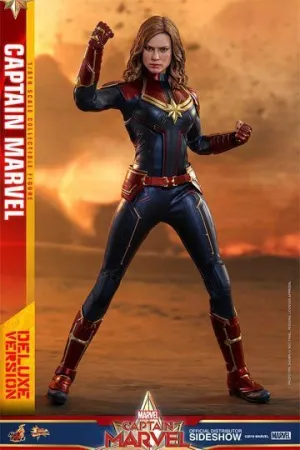 CAPITANA MARVEL FIGURA MOVIE MASTERPIECE 1/6 CAPTAIN MARVEL DELUXE VER. 29 CM