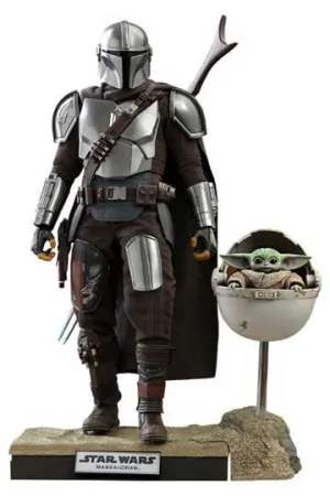 STAR WARS THE MANDALORIAN PACK DE 2 FIGURAS 1/6 THE MANDALORIAN & THE CHILD DELUXE 30 CM