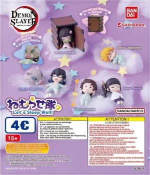 GASHAPON GUARDIANES DE LA NOCHE LET'S SLEEP WELL