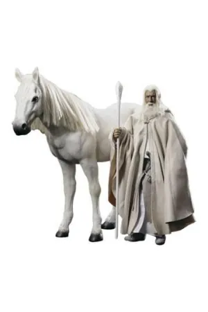 EL SEÑOR DE LOS ANILLOS FIGURA THE CROWN SERIES 1/6 GANDALF EL BLANCO 30 CM