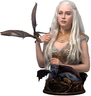 JUEGO DE TRONOS ESTATUA PVC 1/1 MADRE DE DRAGONES DAENERYS TARGARYEN