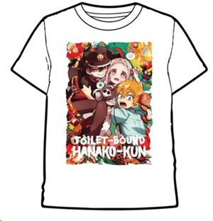 HANAKO-KUN, EL FANTASMA DEL LAVABO CAMISETA BLANCA GRUPO L