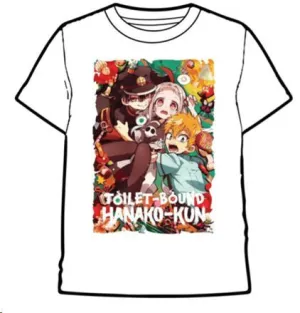 HANAKO-KUN, EL FANTASMA DEL LAVABO CAMISETA BLANCA GRUPO XL