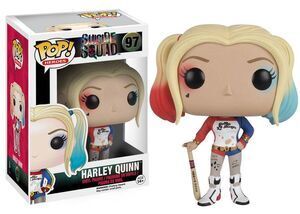 SALDO - ESCUADRON SUICIDA FIGURA 10 CM HARLEY QUINN POP HEROES