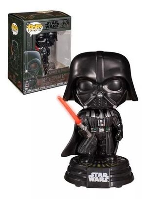SALDO - STAR WARS FIG 9CM POP CON LUZ Y SONIDO DARTH VADER