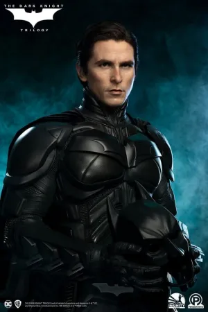BATMAN LA TRILOGÍA DEL CABALLERO OSCURO BUSTO TAMAÑO REAL BATMAN (CHRISTIAN BALE) 91 CM