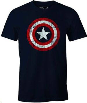 CAPITAN AMERICA CAMISETA ESCUDO S