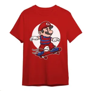 SUPER MARIO CAMISETA SKATEBOARD S