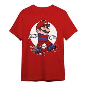 SUPER MARIO CAMISETA SKATEBOARD M