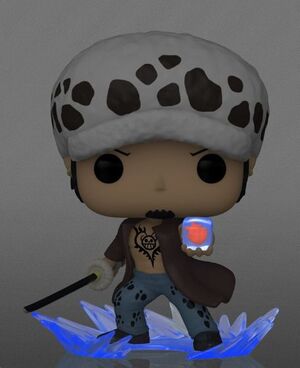 ONE PIECE POP! TELEVISION VINYL FIGURA TRAFALGAR 9 CM CHASE F-1016