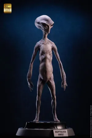 ECC'S ELITE CREATURE LINE ESTATUA REPTILIAN GREY MAQUETTE BY STEVE WANG 61 CM
