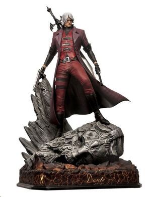 DEVIL MAY CRY 1 ESTATUA PREMIUM 1/4 DANTE EXCLUSIVA 70 CM