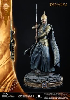 EL SEÑOR DE LOS ANILLOS ESTATUA MS 1/3 SERIES HIGH ELVEN WARRIOR JOHN HOWE SIGNATURE EDITION 93 CM