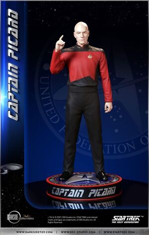 STAR TREK THE NEXT GENERATION ESTATUA 1/3 CAPITÁN JEAN-LUC PICARD 66 CM