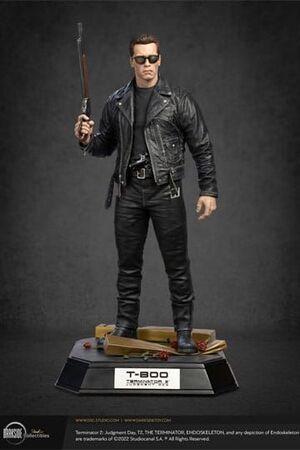 TERMINATOR 2 JUDGMENT DAY ESTATUA 1/3 T-800 30TH ANNIVERSARY SIGNATURE EDITION 69 CM