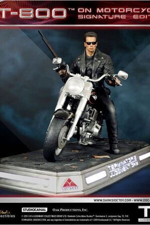 TERMINATOR 2 JUDGMENT DAY ESTATUA T-800 30 ANIVERSARIO SIGNATURE EDITION 69 CM