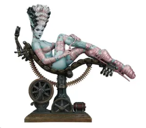 OLIVIA DE BERARDINIS ESTATUA FRANKIE REBORN LA NOVIA DE FRANKESTEIN 42 CM