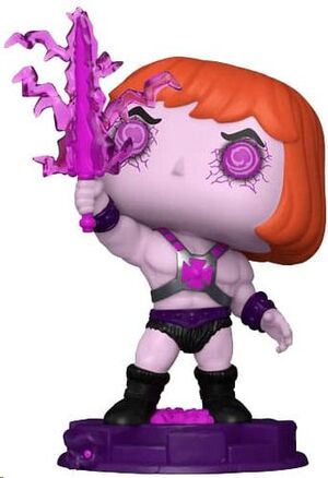 FUNKO FUSION: MASTERS OF THE UNIVERSE POP! VINYL FIGURA HE-MAN (CHASE) 9 CM